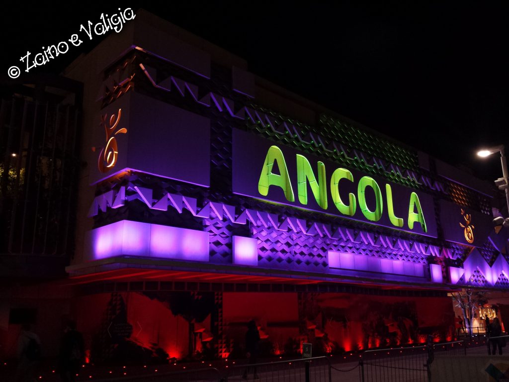 angola expo by night